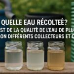 Quelle eau récoltée ? test de la qualité de l’eau de pluie selon différents collecteurs et cuves