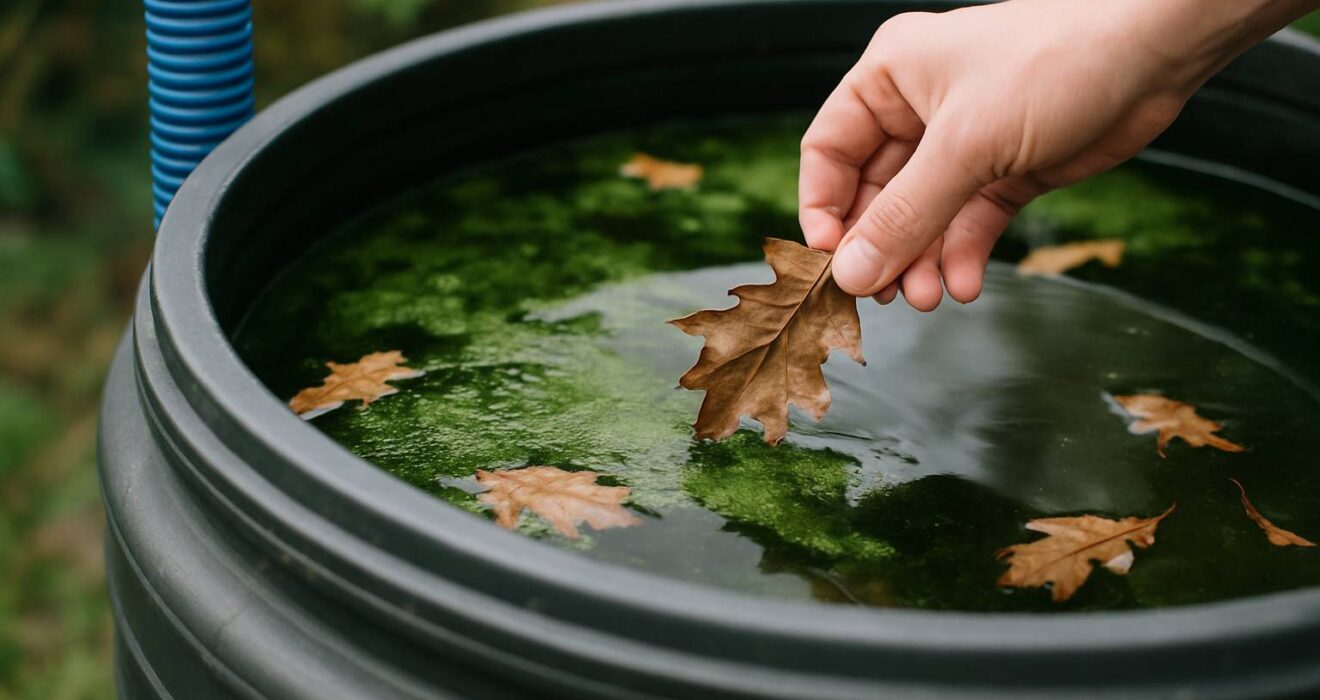 Comment éviter les algues et les feuilles mortes dans votre cuve