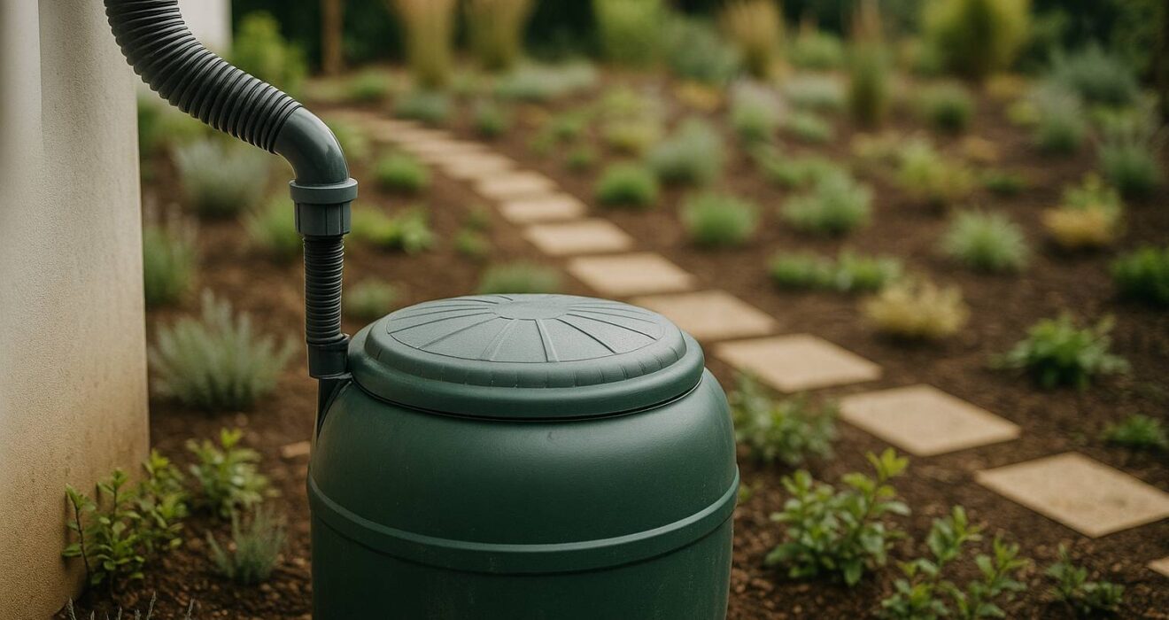 Comment intégrer la récupération d’eau de pluie lors de la conception d’un jardin neuf