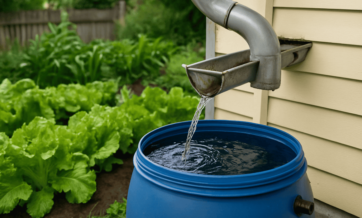 Devenez autonome en eau : transformez chaque gouttière en trésor pour vos légumes