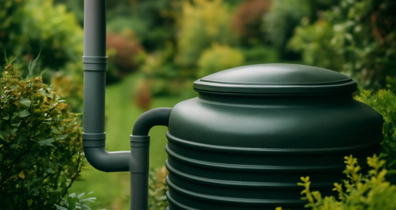 Intégrer sa cuve à eau dans le jardin sans gâcher le paysage