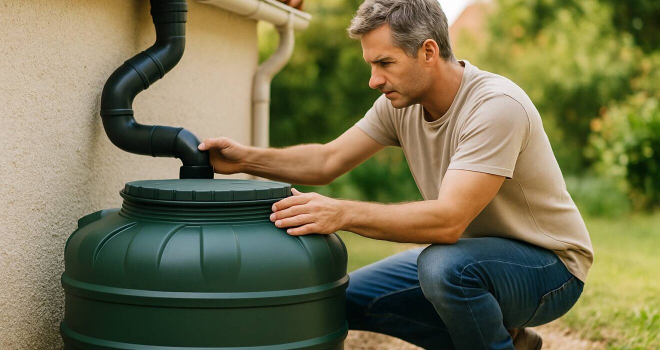 Installer sa cuve de récupération d’eau de pluie sans galère : le guide simple et fiable