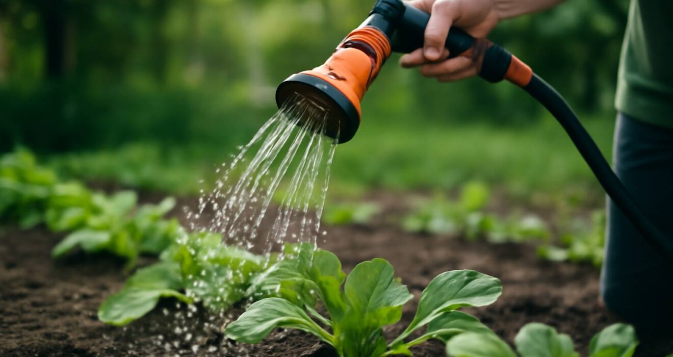 Pompe et arrosage : comment bichonner vos légumes sans les noyer