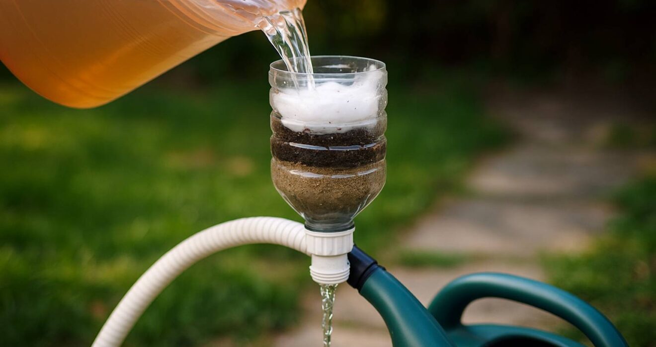 Comment filtrer l’eau récupérée pour un usage extérieur sûr ?