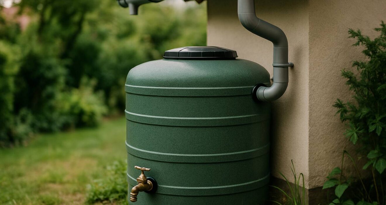 Cuve à eau de pluie : allier praticité, sécurité et efficacité dans le choix du lieu