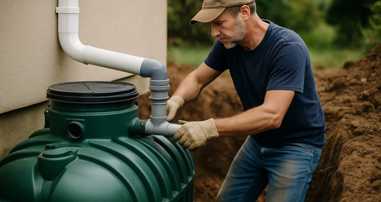 Installer votre cuve à eau de pluie comme un pro : guide complet pour un système fiable et durable