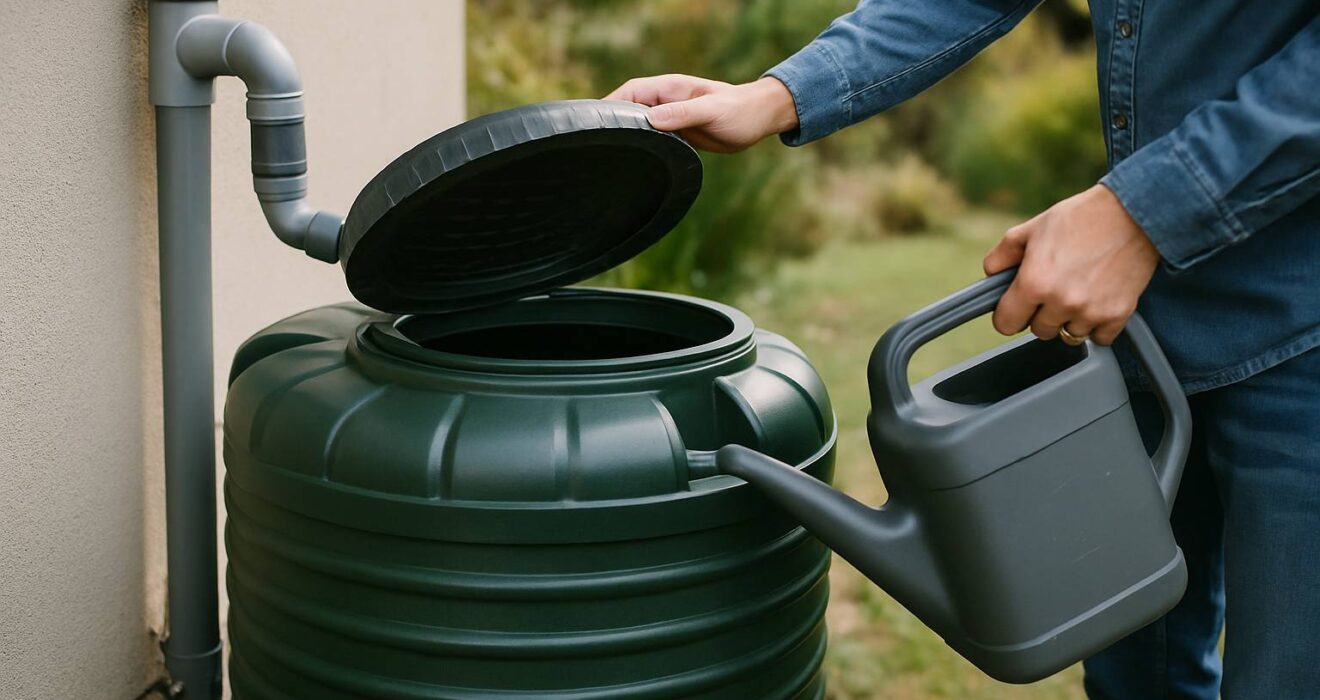 Les secrets d’un accès facile pour une cuve à eau de pluie pratique au quotidien