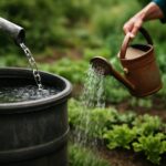 Économiser l’eau potable en utilisant la pluie pour votre potager