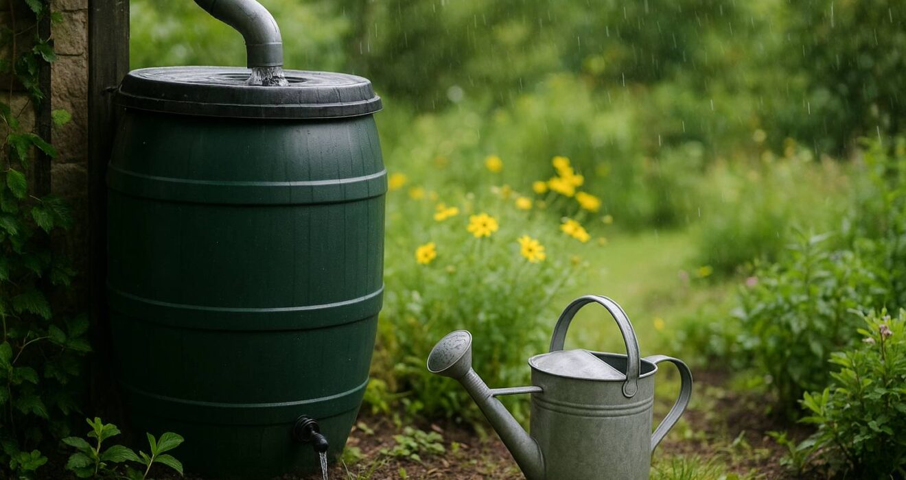 Mes astuces simples pour un jardin qui profite pleinement de l’eau de pluie récupérée